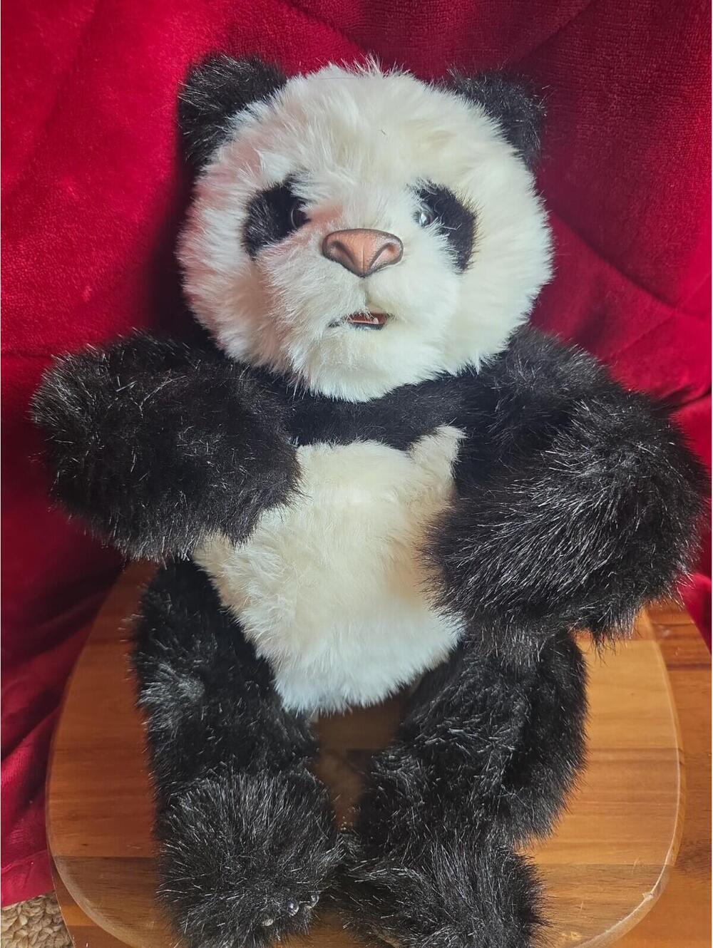 VTG FurReal Friends Luv Cubs Panda Bear 2004 Interactive 12" Plush